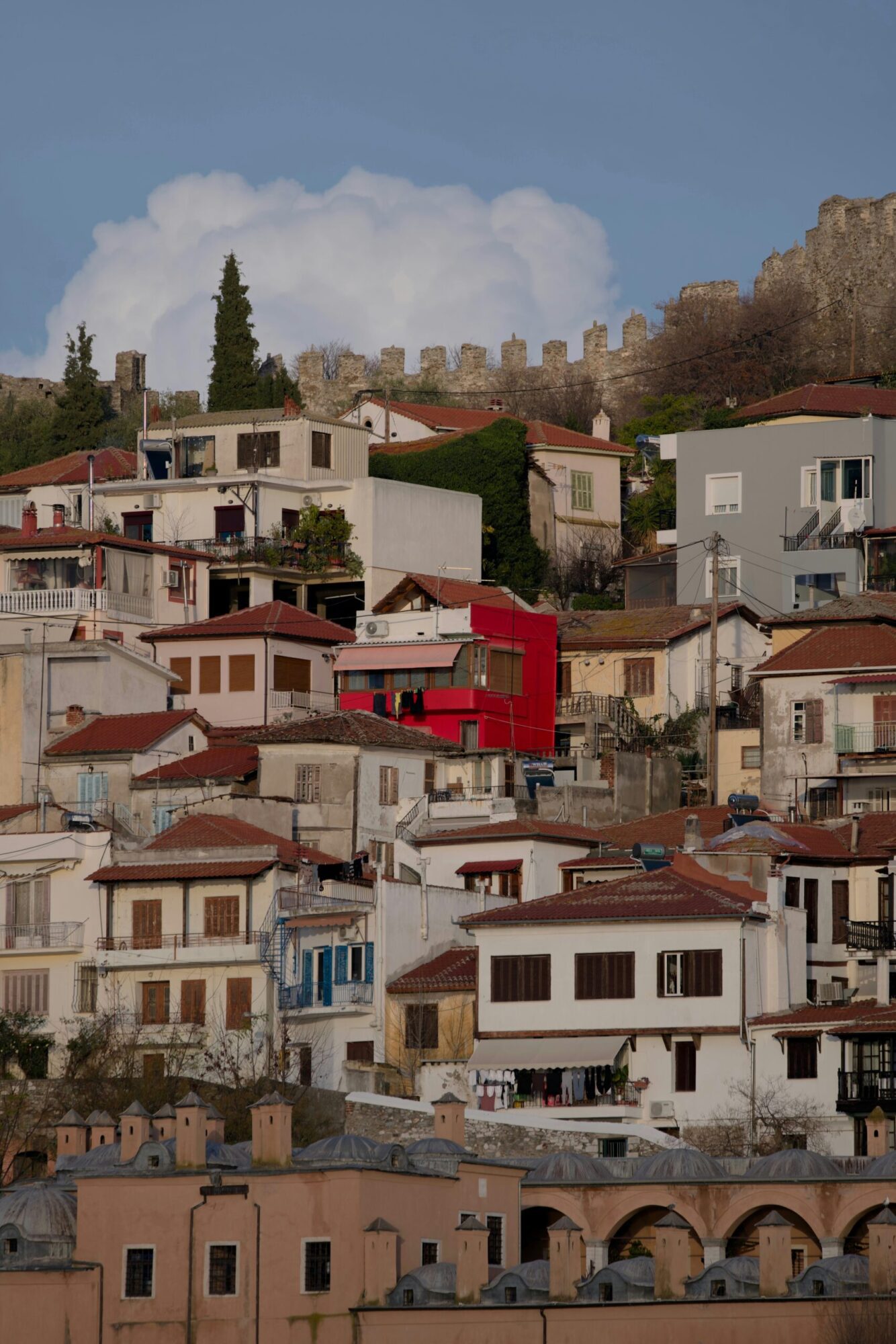 Kavala eski şehri ve kalesi